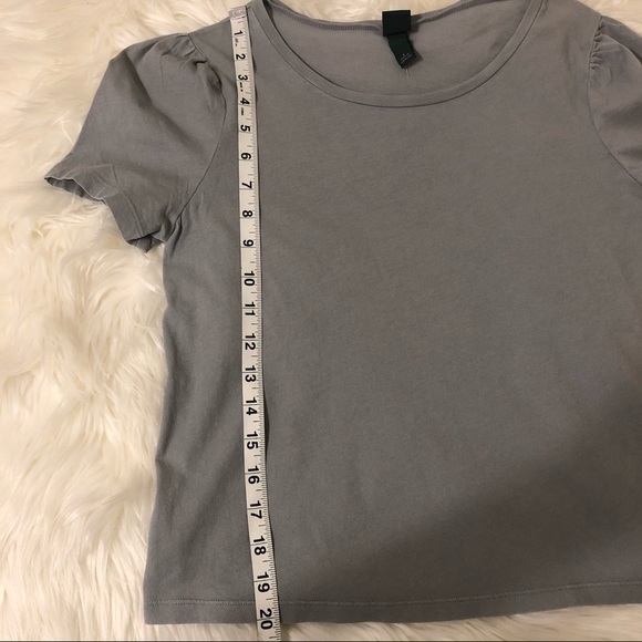 Wild Fable Puffy Short Sleeve Tee Gray Small - Picture 11 of 16
